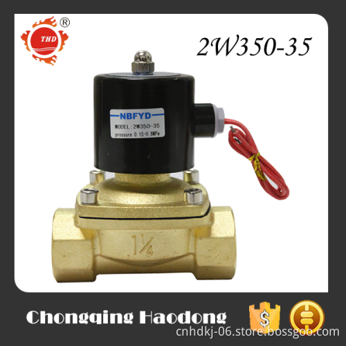 Normally closed explosion proof coil solenoid valve of water